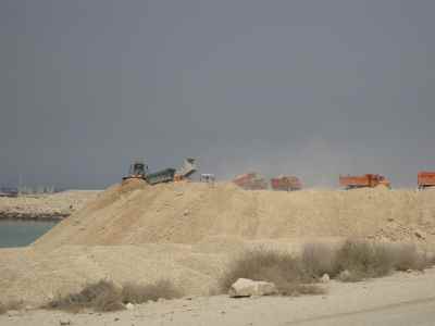 Earthworks, terracing and preparing of second phase of Asaluyeh petrochemical complex