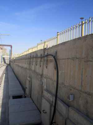 نصب تجهیزات سیگنالینگ خط یک قطار شهری تبریز 